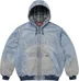 Supreme Reflective Arc Hooded Work Jacket - Denim (front)