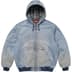 Supreme Reflective Arc Hooded Work Jacket - Denim (front)