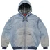 Supreme Reflective Arc Hooded Work Jacket - Denim (front)