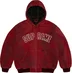 Supreme Reflective Arc Hooded Work Jacket - Red (front)