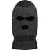 Supreme Reflective Balaclava - Black (front)