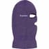 Supreme Reflective Balaclava - Purple (front)