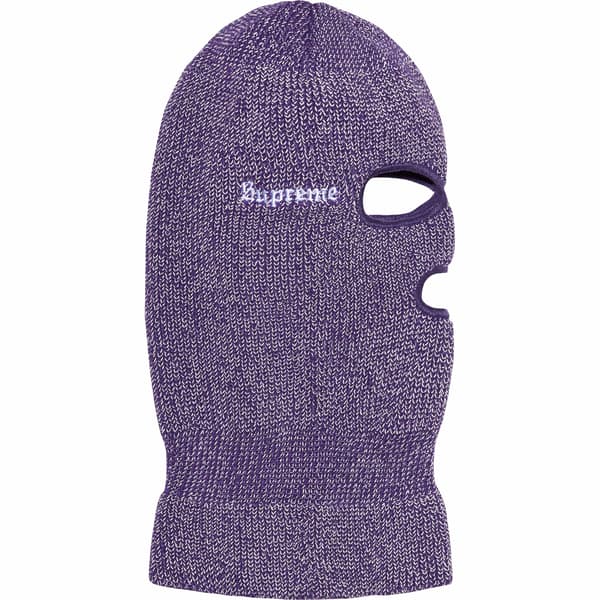 Supreme Reflective Balaclava - Purple (front)