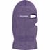 Supreme Reflective Balaclava - Purple (front)
