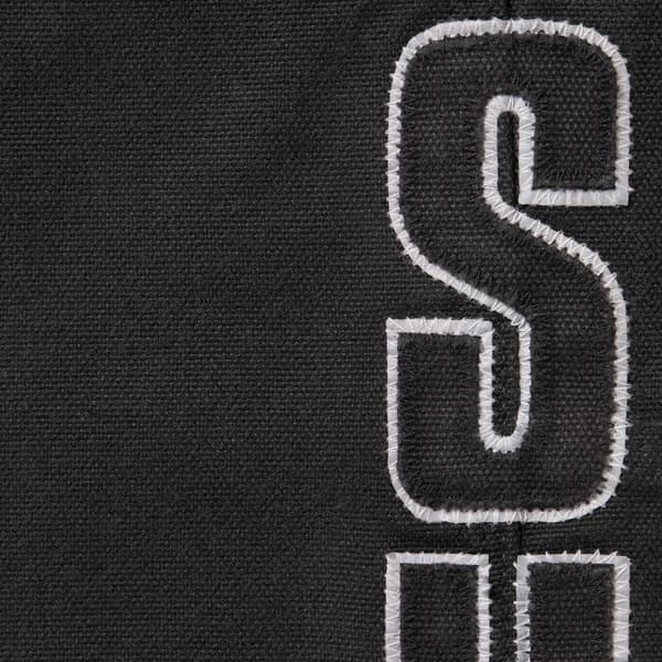 Supreme Reflective Double Knee Pant - Black (front)