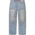 Supreme Reflective Double Knee Pant - Denim (front)