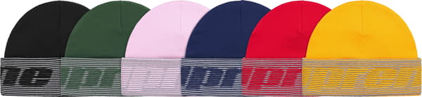 Supreme Reflective Jacquard Beanie - Product Image