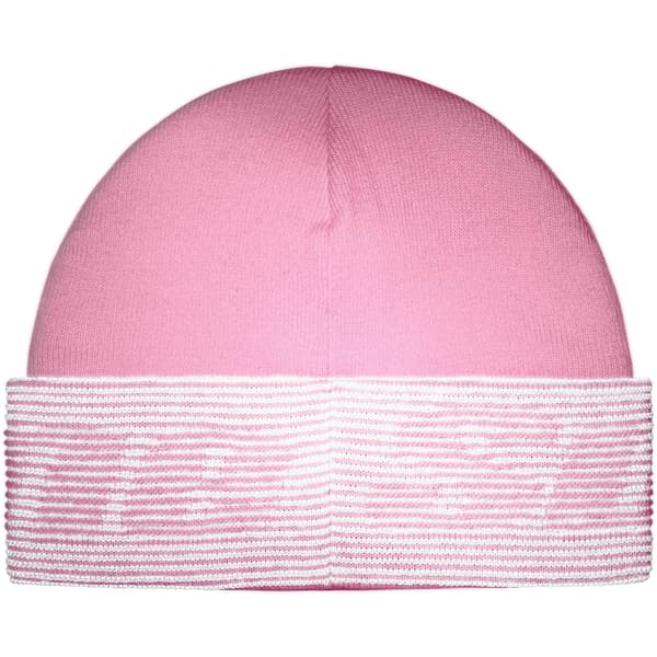 Supreme Reflective Jacquard Beanie - Light Pink (front)