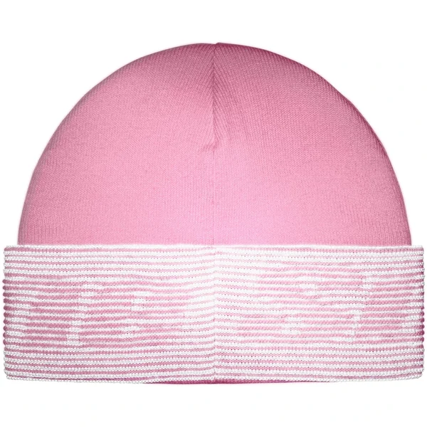 Supreme Reflective Jacquard Beanie - Light Pink (front)