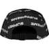 Supreme Reflective Jacquard Camp Cap - Black (front)