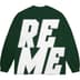 Supreme Reflective L/S Top - Green (front)