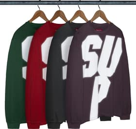 Supreme Reflective L/S Top Group Shots