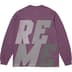 Supreme Reflective L/S Top - Purple (front)
