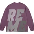 Supreme Reflective L/S Top - Purple (front)