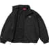 Supreme Reflective Pinstripe Track Jacket - Black (front)