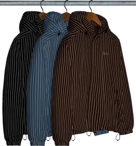 Supreme Reflective Pinstripe Track Jacket Group Shots