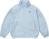 Supreme Reflective Pinstripe Track Jacket - Light Blue (front)