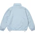 Supreme Reflective Pinstripe Track Jacket - Light Blue (front)