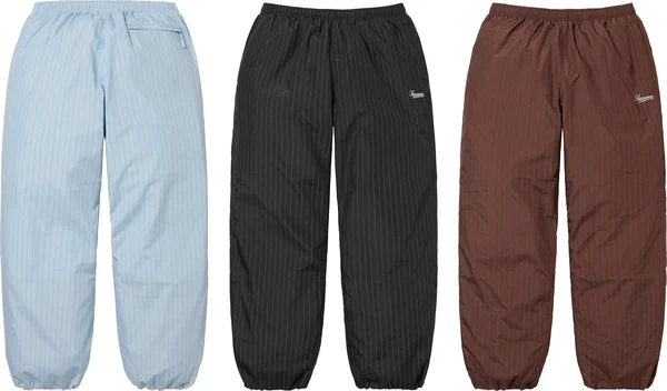 Supreme Reflective Pinstripe Track Pant - Product Image