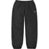Supreme Reflective Pinstripe Track Pant - Black (front)