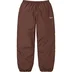 Supreme Reflective Pinstripe Track Pant - Brown (front)
