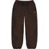 Supreme Reflective Pinstripe Track Pant - Brown (front)