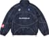 Supreme Reflective Piping Pullover - Navy (front)