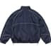 Supreme Reflective Piping Pullover - Navy (front)