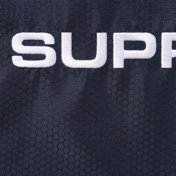 Supreme Reflective Piping Pullover - Navy (front)