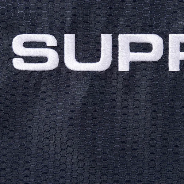 Supreme Reflective Piping Pullover - Navy (front)