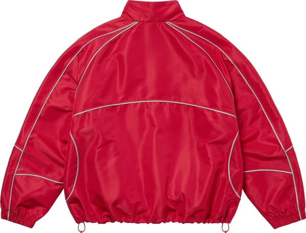 Supreme Reflective Piping Pullover - Red (front)