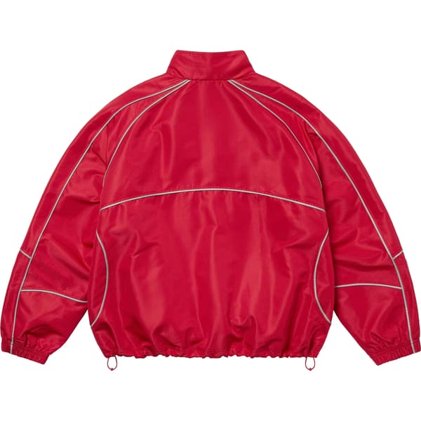 Supreme Reflective Piping Pullover - Red (front)
