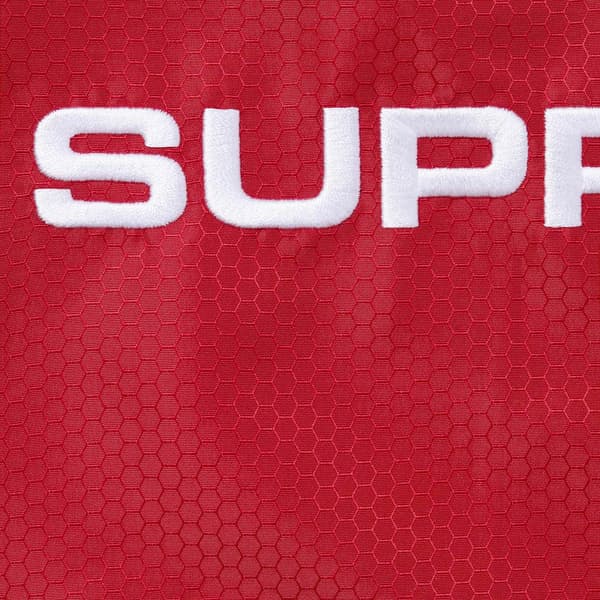 Supreme Reflective Piping Pullover - Red (front)