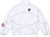 Supreme Reflective Piping Pullover - White (front)