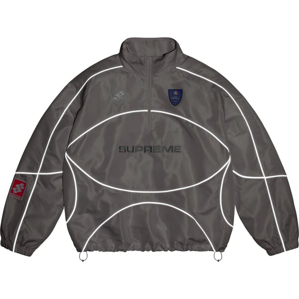 Supreme Reflective Piping Pullover - White (front)