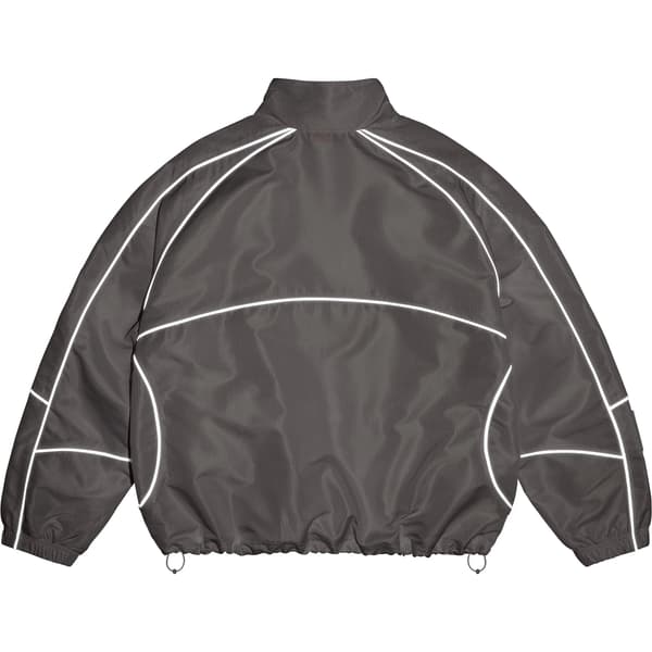 Supreme Reflective Piping Pullover - White (front)