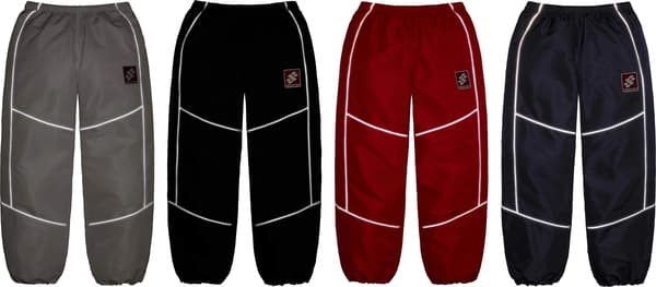 Supreme Reflective Piping Track Pant - Group Shots (front)