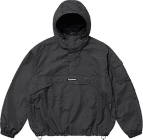 Supreme Reflective Ripstop Anorak Black