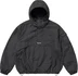 Supreme Reflective Ripstop Anorak - Black (front)