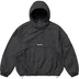 Supreme Reflective Ripstop Anorak - Black (front)