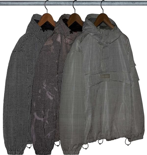 Supreme Reflective Ripstop Anorak - Group Shots (front)