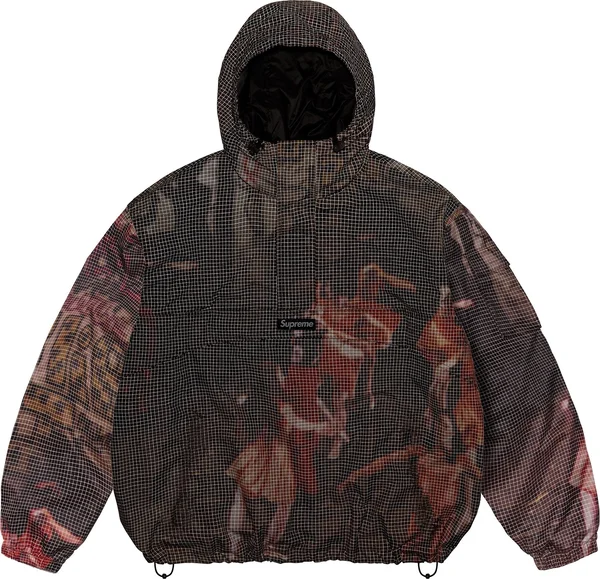 Supreme Reflective Ripstop Anorak - Multicolor (front)