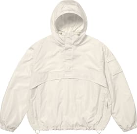 Supreme Reflective Ripstop Anorak White