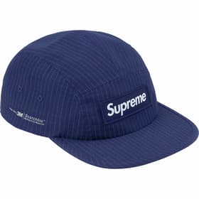 Supreme Reflective Ripstop Camp Cap Navy
