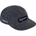 Supreme Reflective Ripstop Camp Cap - Navy (front)