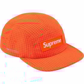 Supreme Reflective Ripstop Camp Cap Orange