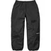 Supreme Reflective Ripstop Track Pant - Black (front)