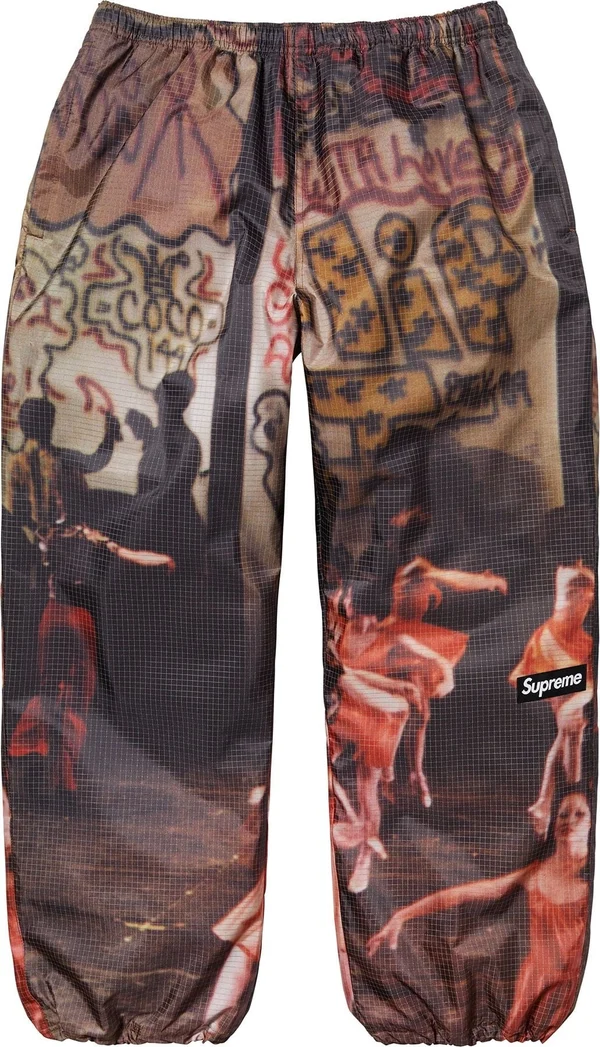Supreme Reflective Ripstop Track Pant - Multicolor (front)