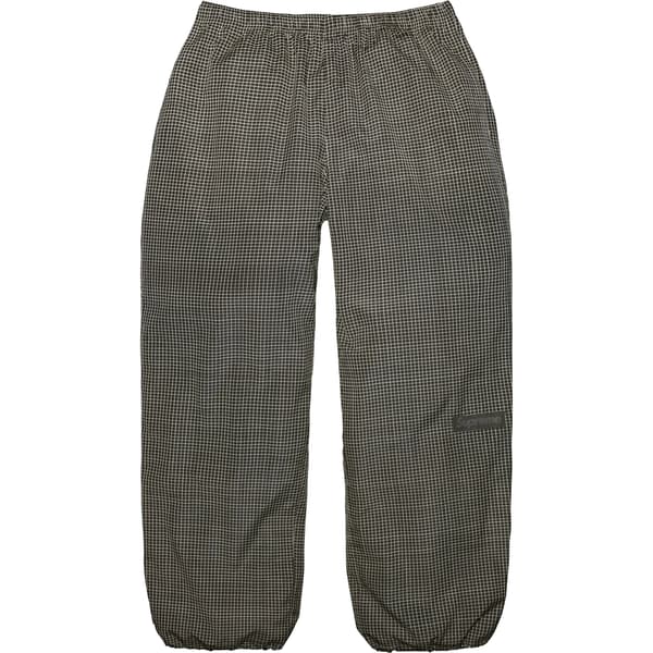 Supreme Reflective Ripstop Track Pant - White (front)