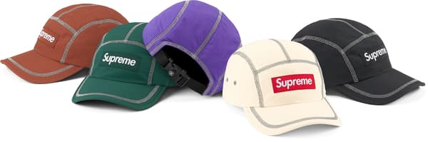 Supreme Reflective Stitch Camp Cap - Product Image